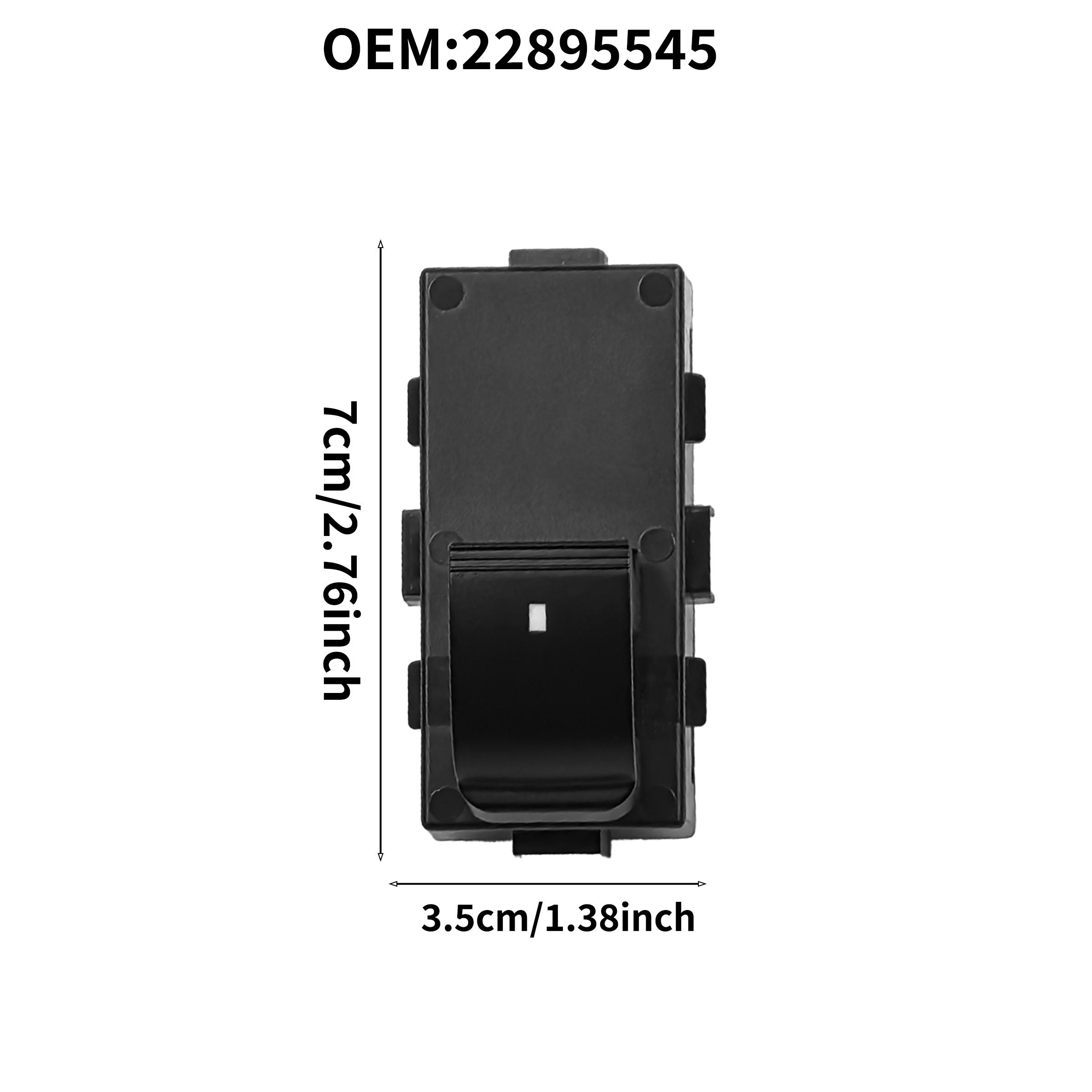 Electrical Window Switch Button Replacement for Chevrolet Traverse Tahoe Hhr Gmc Sierra Acadia Yukon Buick Lucerne Models