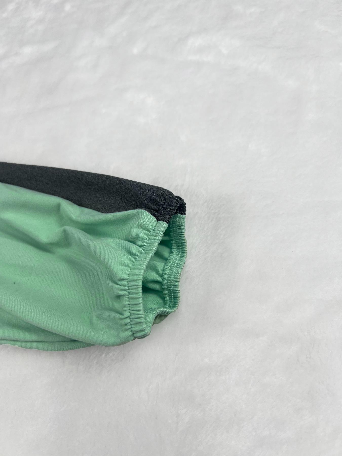 No Pants Included, Women's Patchwork Casual Long Sleeve Jacket, Zipper Drawstring Sportswear, Fitted All Seasons Outerwear, Athletic Jackets, Zip Up Jackets