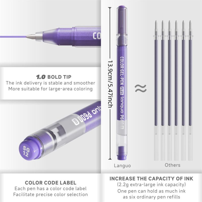 Super Flash effec Gel Pen,Glitter Gel Pens for Adult Coloring,1.0mm Vivid Color Variety Sparkle Glitter Gel Pen, Drawing, DIY Projects, Crafts Art Supplie, Art Markers Pen