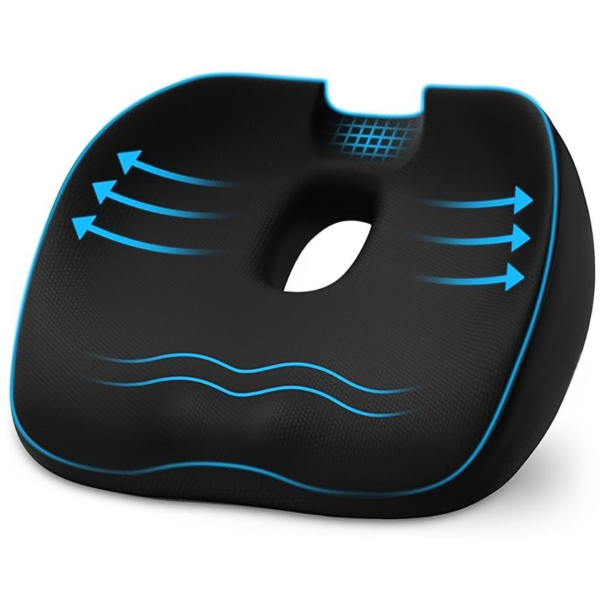 Innovative Donut Pillow Hemorrhoid Scientific Center Hole Tailbone Cutout, Donut Seat Cushion for Tailbone, Sciatic Nerve Pain, Post-Surgery Sitting