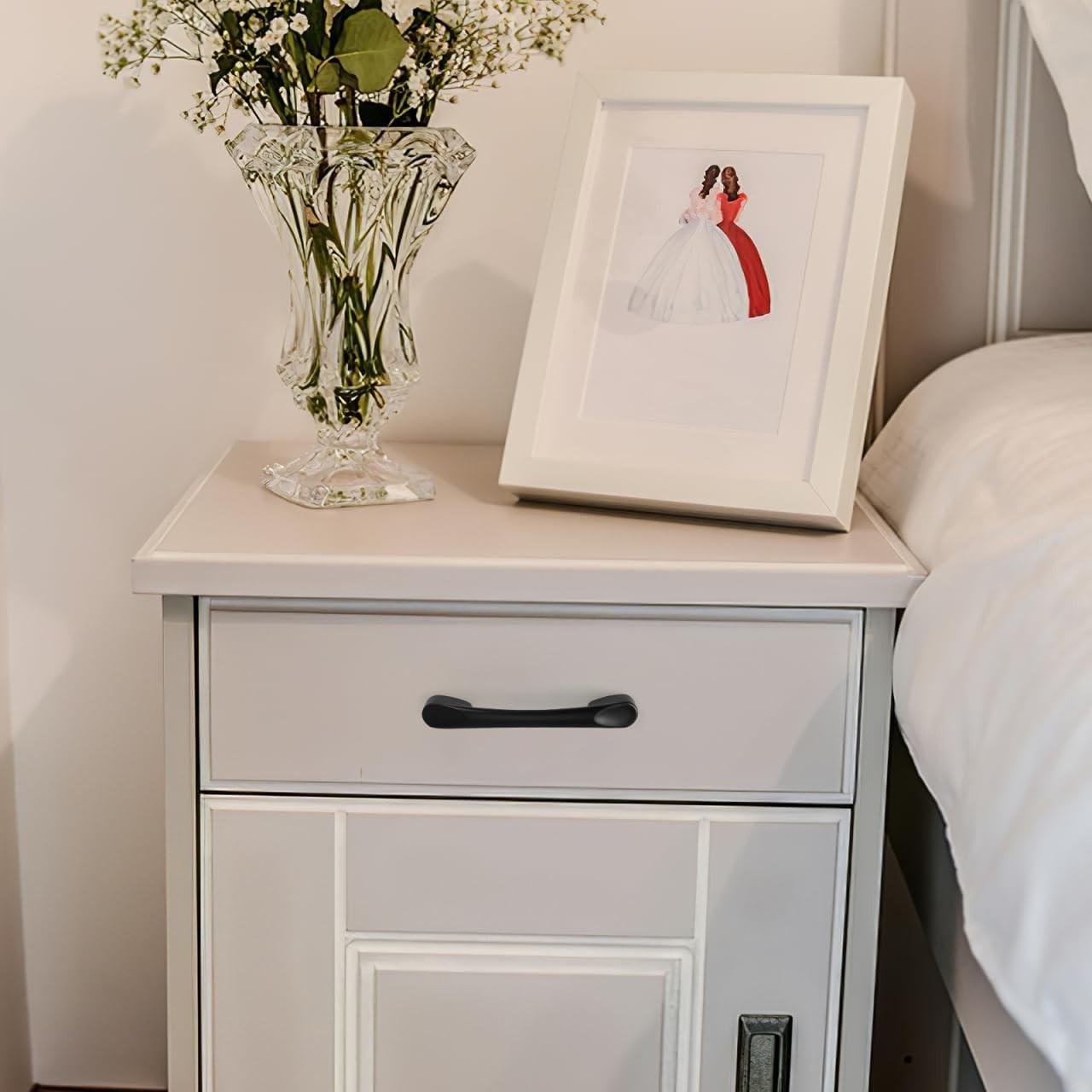 2-Pack Cabinet Door Handles, Kitchen Furniture Hardware, Drawer Pulls, Bathroom Cabinet Accessories, Aluminum Zinc Alloy, Wholesale