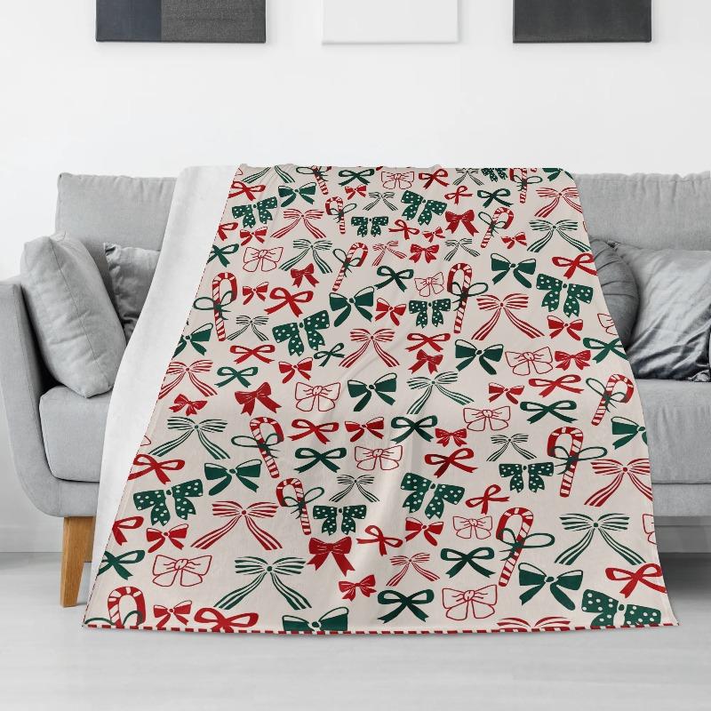 Funny blanket Holiday Printed Throw with Border