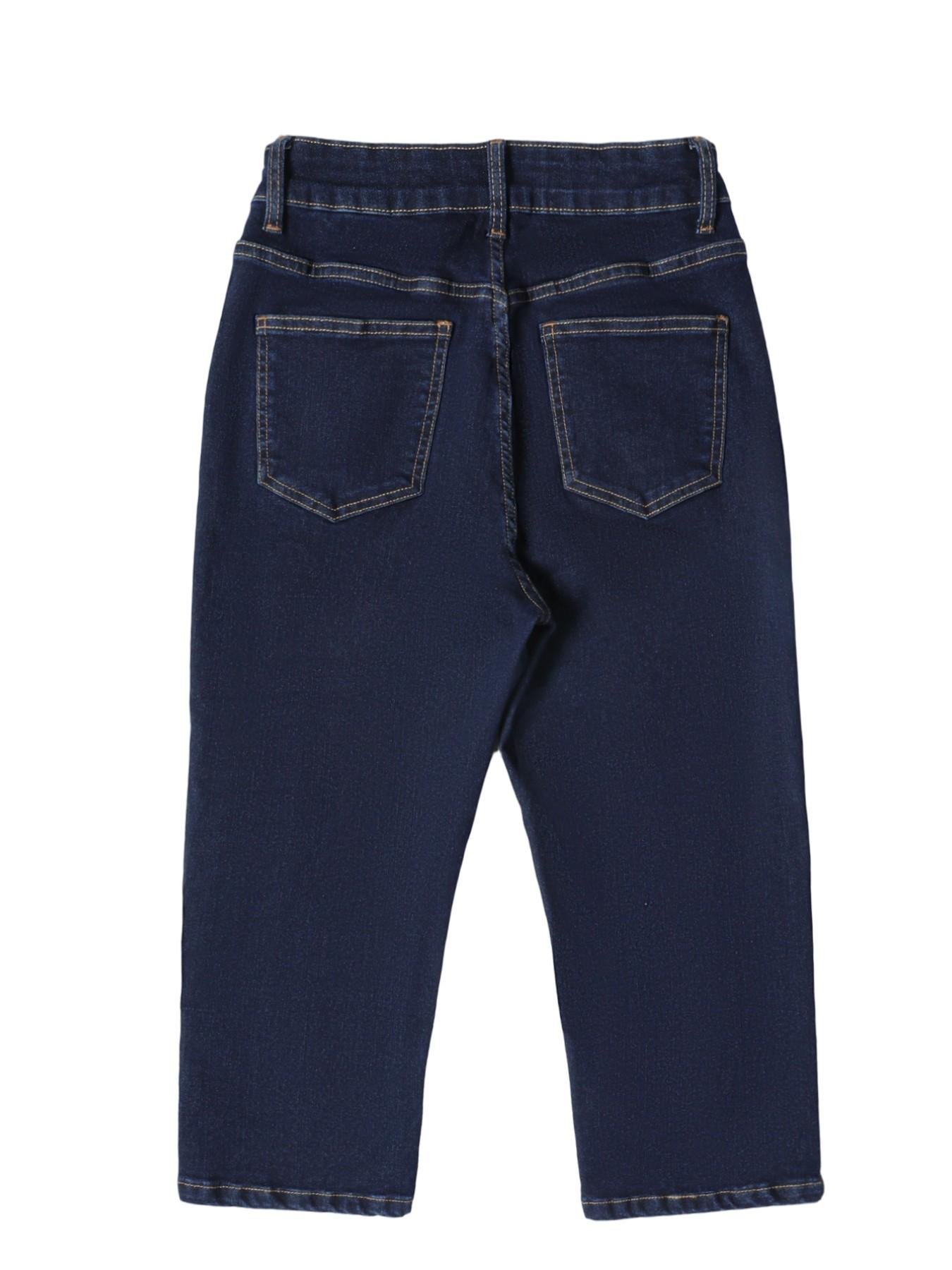 Women's GILIPUR Dark Blue Washed Mid Waist Butt Lifting Capri Jeans, Medium Stretch Slim Fit Side Slit Hem Skinny Denim Capris with Pockets, Casual Streetwear, Summer Outfits for Daily, Vacation & Date Denim Capri Pants #TChic
