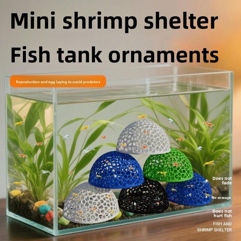 Aquarium fish and shrimp shelter house creative turtle shelter house fish tank landscaping decoration item fish and shrimp breeding