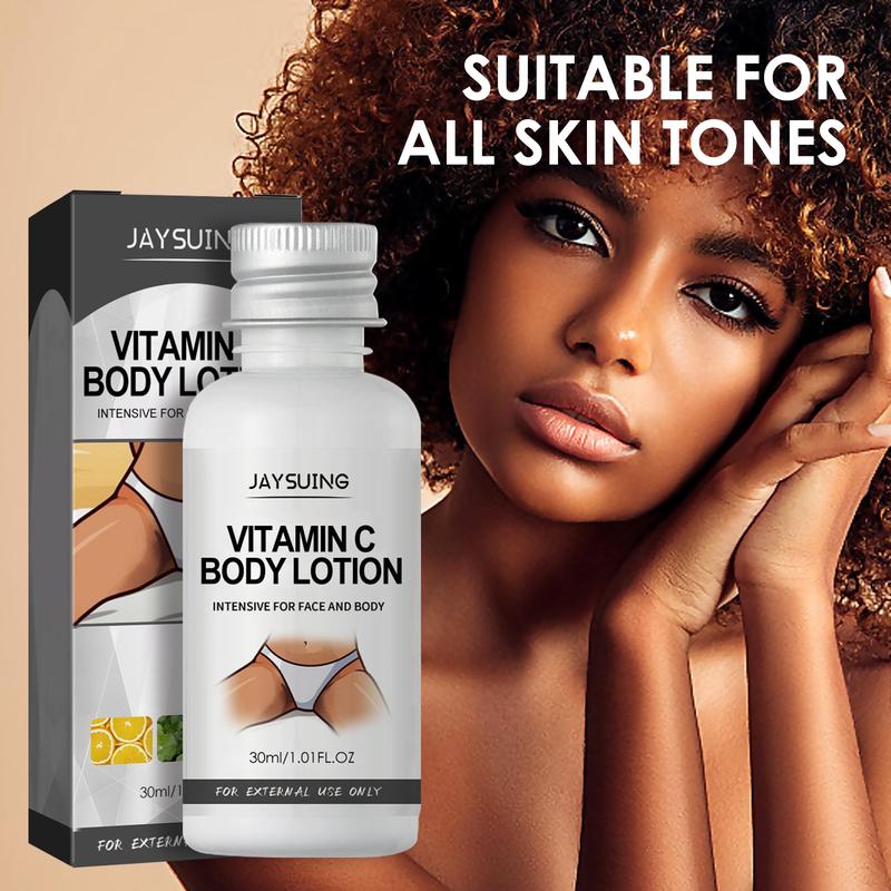 Vitamin C Body Lotion 30ml Intensive for Face and Body Skin Nourishing Moisturizer for Smoothness Brightening Daily Use Body Care Products
