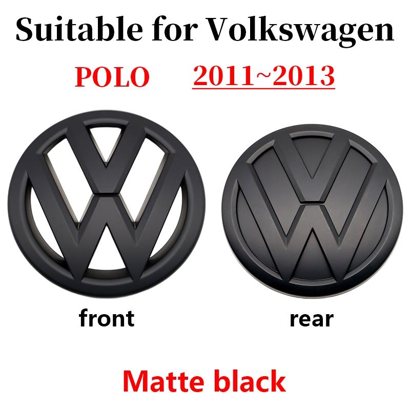 Volkswagen Car Front & Rear Emblem, Hood Decoration, Scratch Resistant, Durable, Replacement Badge, Fits Polo 2011-2013 & All Vw Models