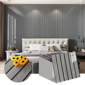 30cm X 30cm Striped Wall Stickers, Peel and Stick Removable Floor Decals, Bathroom Kitchen Bedroom Living Room Home Decor Wallpaper