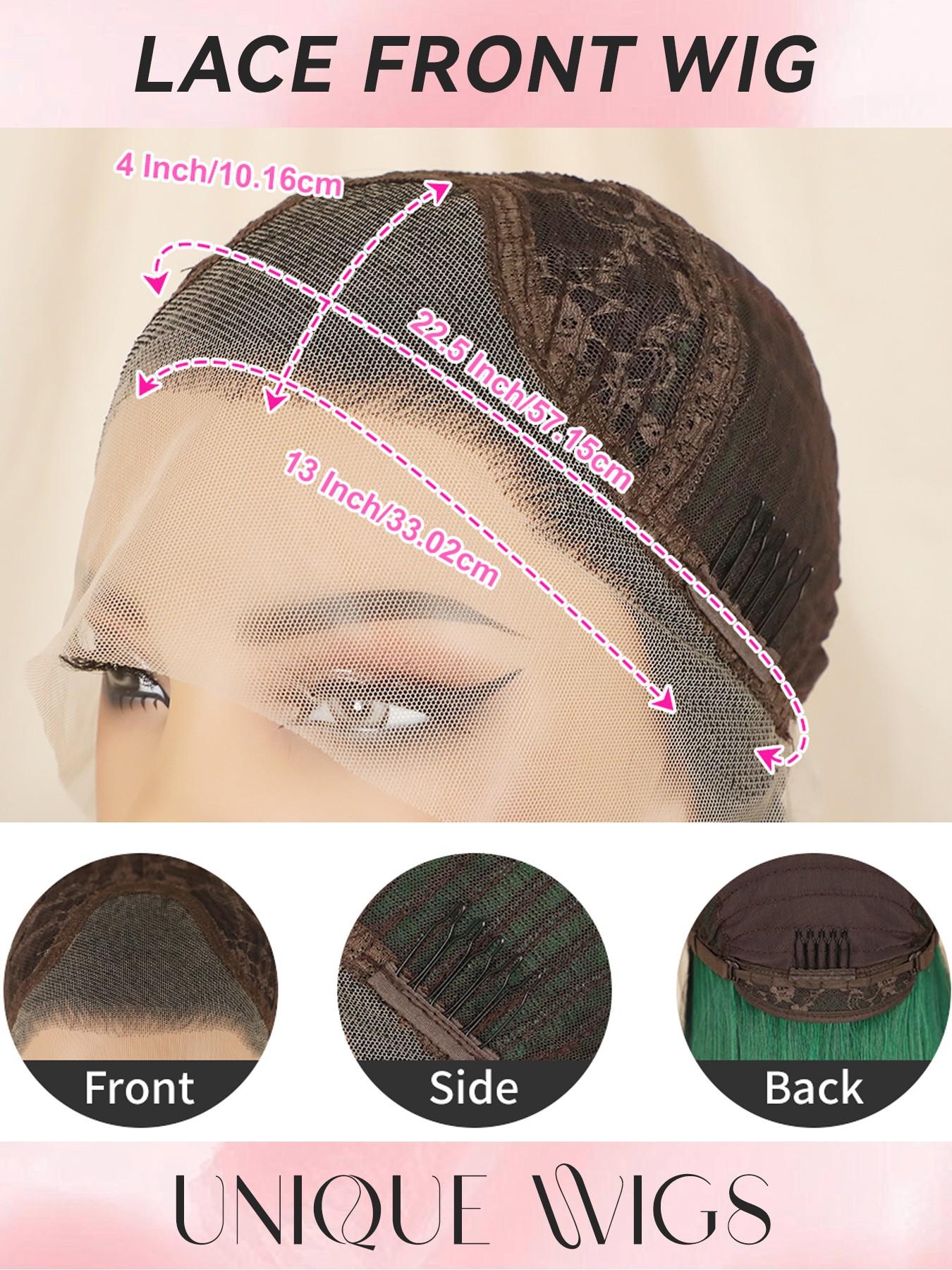 Dark Roots Ombre Long Straight Synthetic Wig, Heat Resistant, 28 Inch, 180% Density, Glueless, Pre-Plucked Hairline, Ready to Wear, Synthetic Hair Wigs