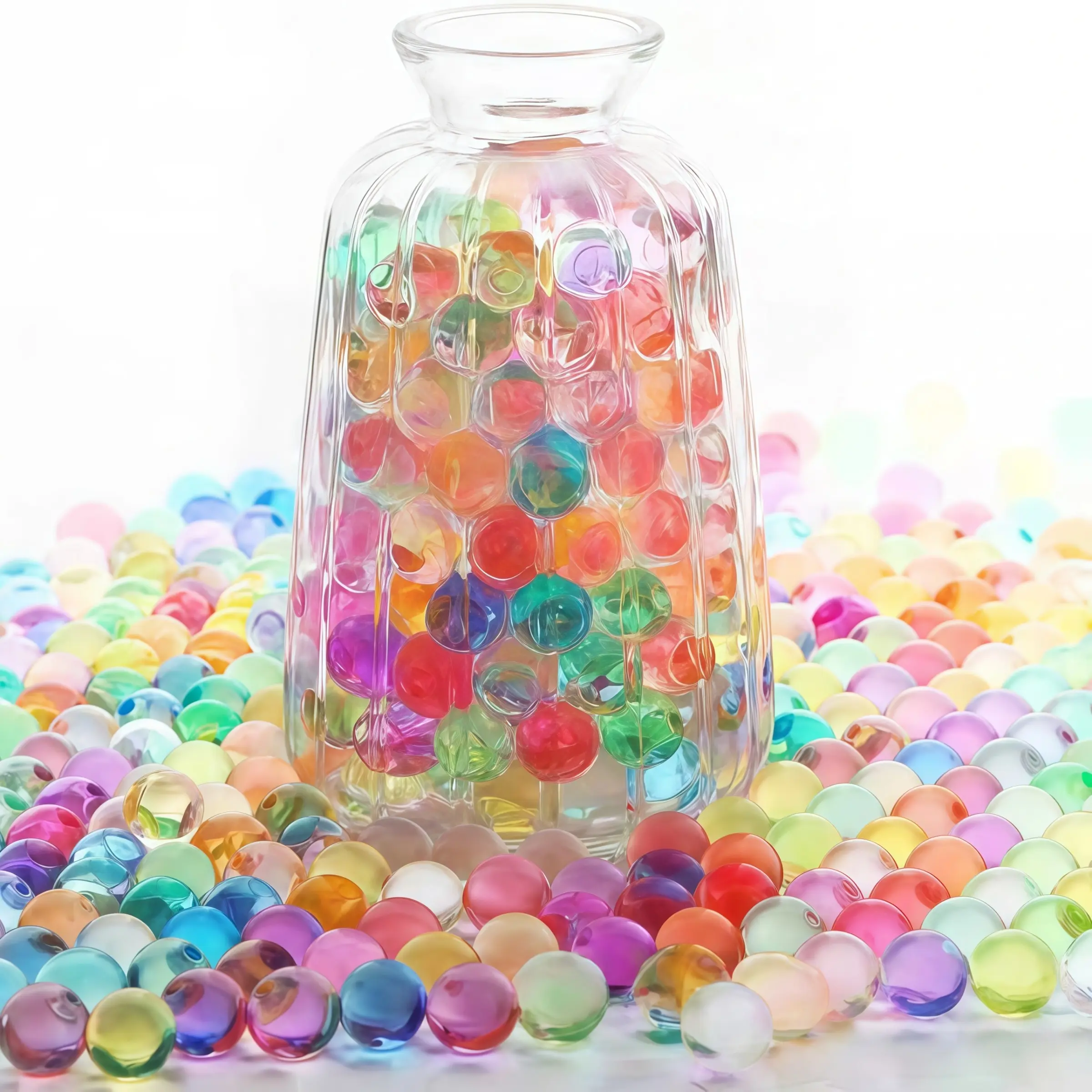Clear Gel Jellies, Moisturizing Elastic Crystal Balls, Non-Toxic Absorbent Beads, Vase Fillers, Wedding Decor, Holiday Decorations