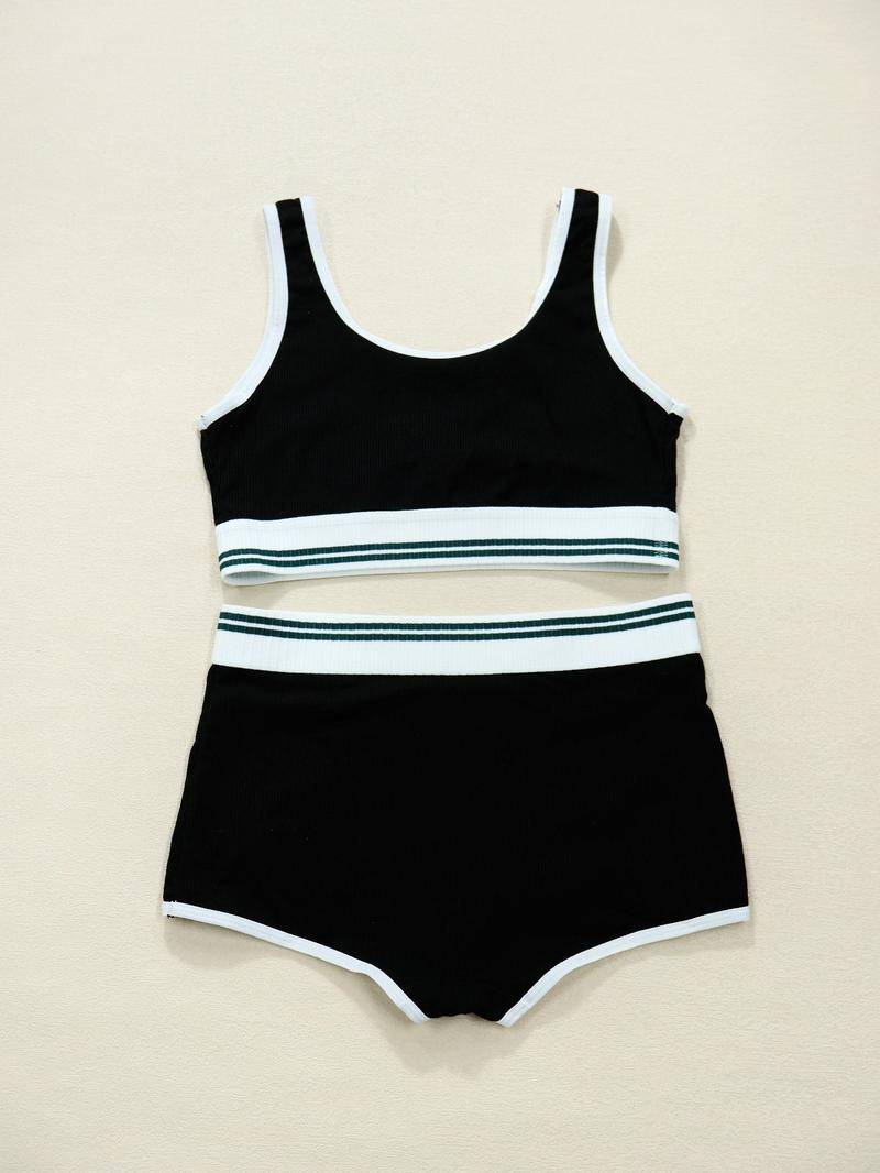 Women's Solid Wireless Bra & High Waist Panty Underwear Set, Basic Fashion Casual Breathable Comfortable Lingerie Set for Daily Wear, Underwear Set for All Seasons, Women's Underwear Set, Clothes, Casual Soft Panties