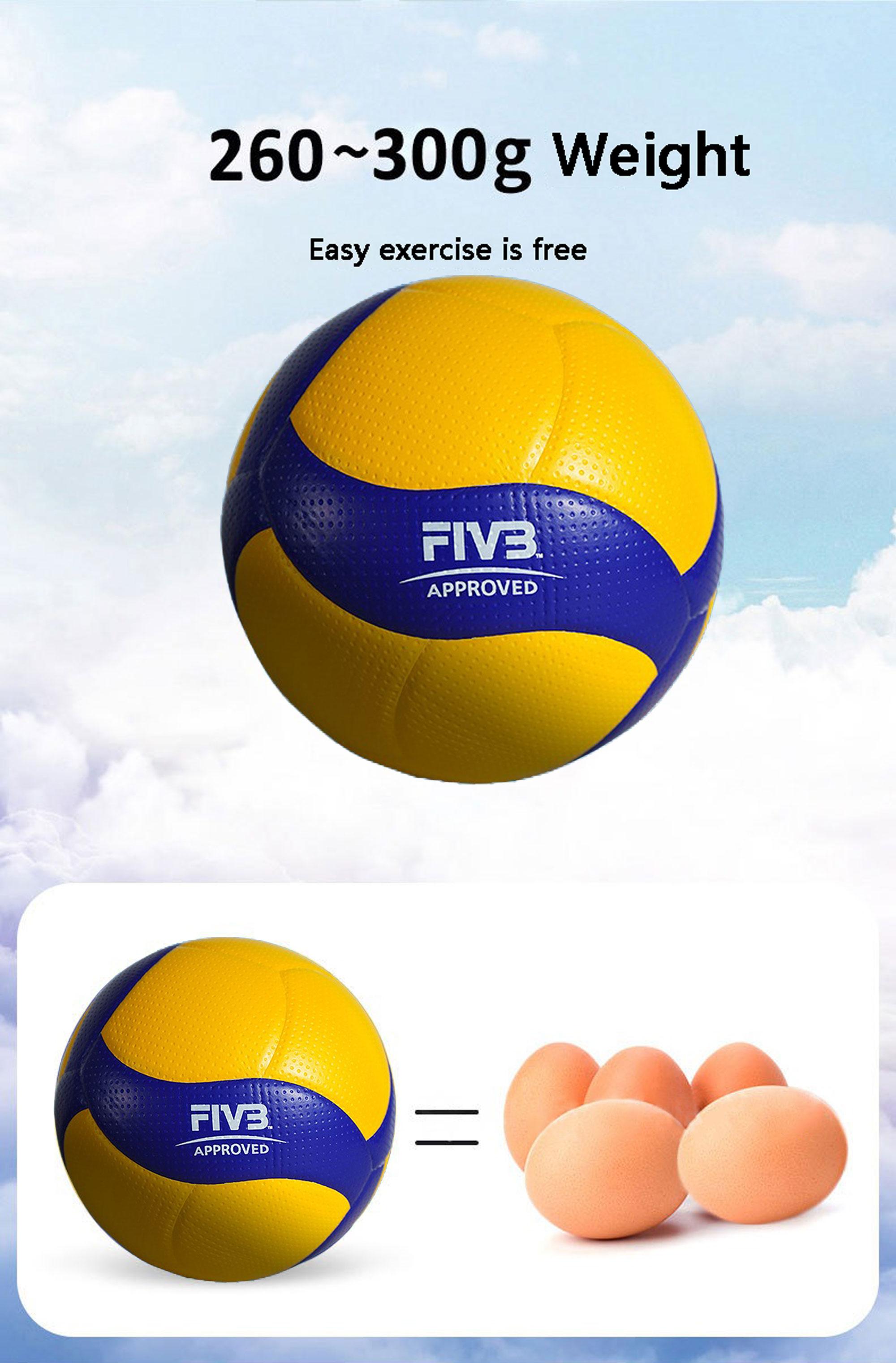 Professional Training Volleyball, Team Purchase Essential, Soft Touch, Stable Bounce, Ideal for School Teaching and Professional Matches