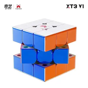 New Qiyi XMD XT3 V1 3x3 Cube Pioneer UV Magnetic Magic Professional Speed Cube Stickerless XT3 3x3x3 Toys Magico Puzzle Fun Toys