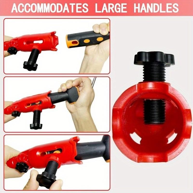 Multi-angle Paintbrush Extender with Swivel Head Design Extension Pole Attachment, Versatile Attachments, Suitable for High Ceilings, Paintbrushes, Rollers, and Scrapers. Ideal for Painting Walls, Corners, and Hard-to-reach Areas