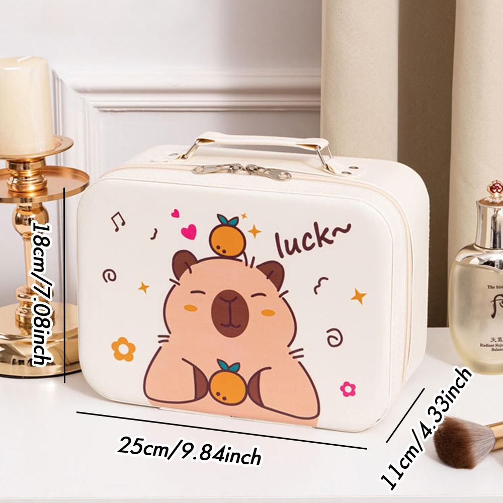 Capybara Themed Stationery Gift Set (gift Bag/handbag) Includes Notebook, Soft Grip Pen, Pencil Case and Accessories - Perfect for Studying, Graduating, Diary and Birthday Gifts, Party Gifts, Student Essentials