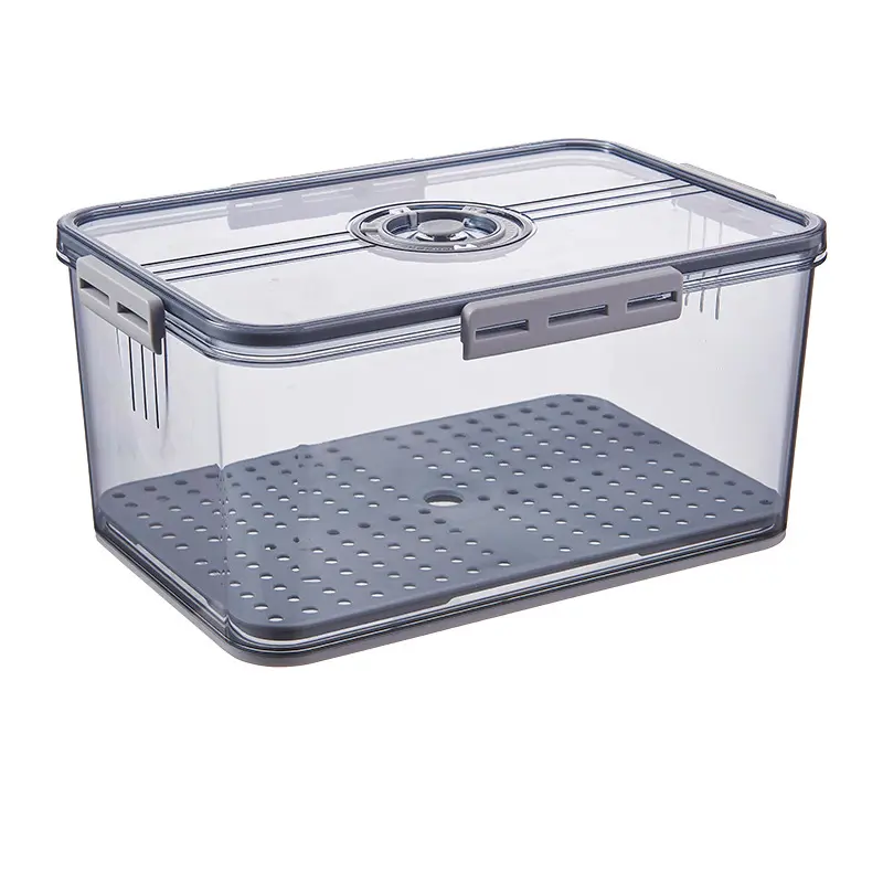 Bread Box for Kitchen Counter Airtight, Time Recording Bread Storage Container with Lid, Bread Keeper for Homemade Bread, Toast, Bagel, Donut and Cookies, Sealed Bread Box