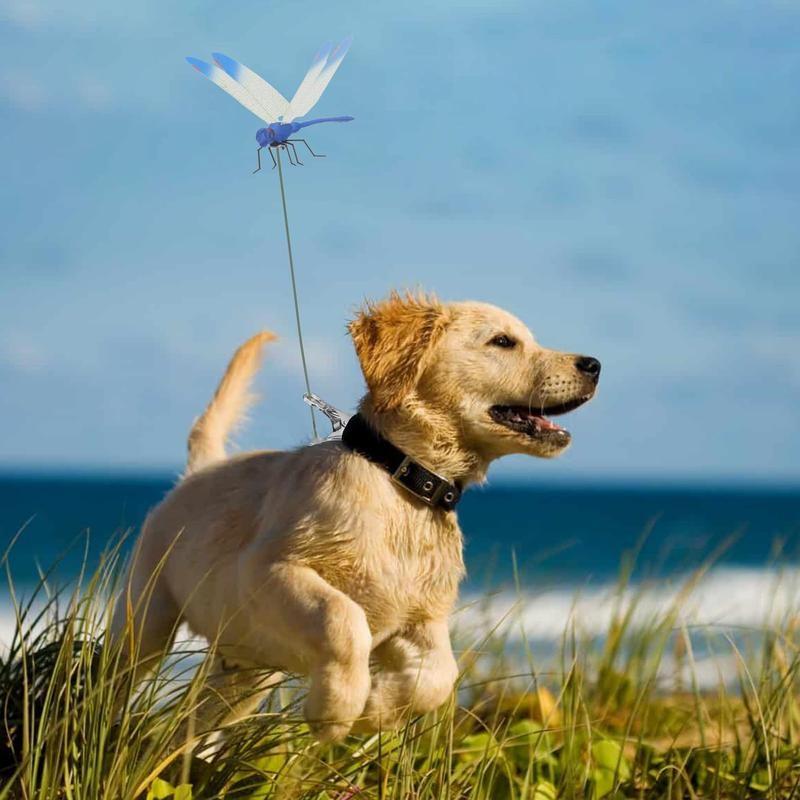 Colorful Dragonfly Garden Stakes Clips Set, Outdoor Patio Lawn Decor, Beautiful Garden Ornament, Enhance Your Yard Aesthetics