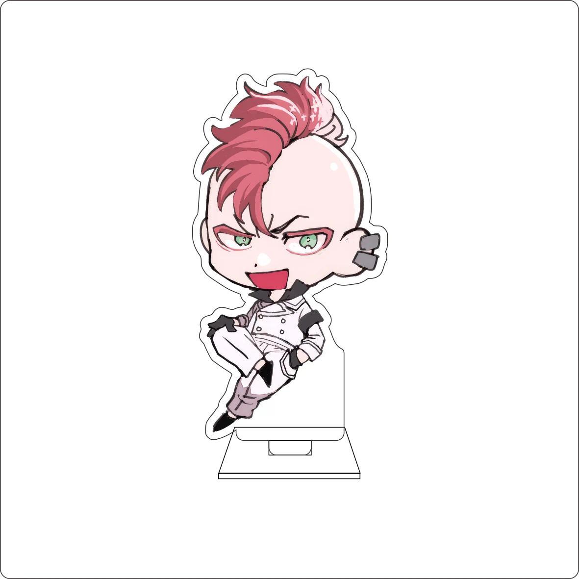 2026 New hot item 10CM Anime BLEACH Cosplay Cute Acrylic Figure Stand Plate Urahara Kisuke Inoue Orihime Kurosaki Ichigo Ornaments Gifts