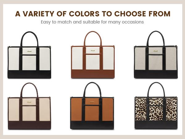 LOVEVOOK Canvas Laptop Tote Bags for Women,15.6 inch and 17.3 inch Large Professional Teacher Work Bag Purse,Lightweight Computer Bag Briefcase Business Office ,TikTokShopStockUp LOVEVOOK Canvas Laptop Tote Bags for Women,15.6 inch and 17.3 inch Large Professional Teacher Work Bag Purse,Lightweight Computer Bag Briefcase Business Office ,TikTokShopStockUp