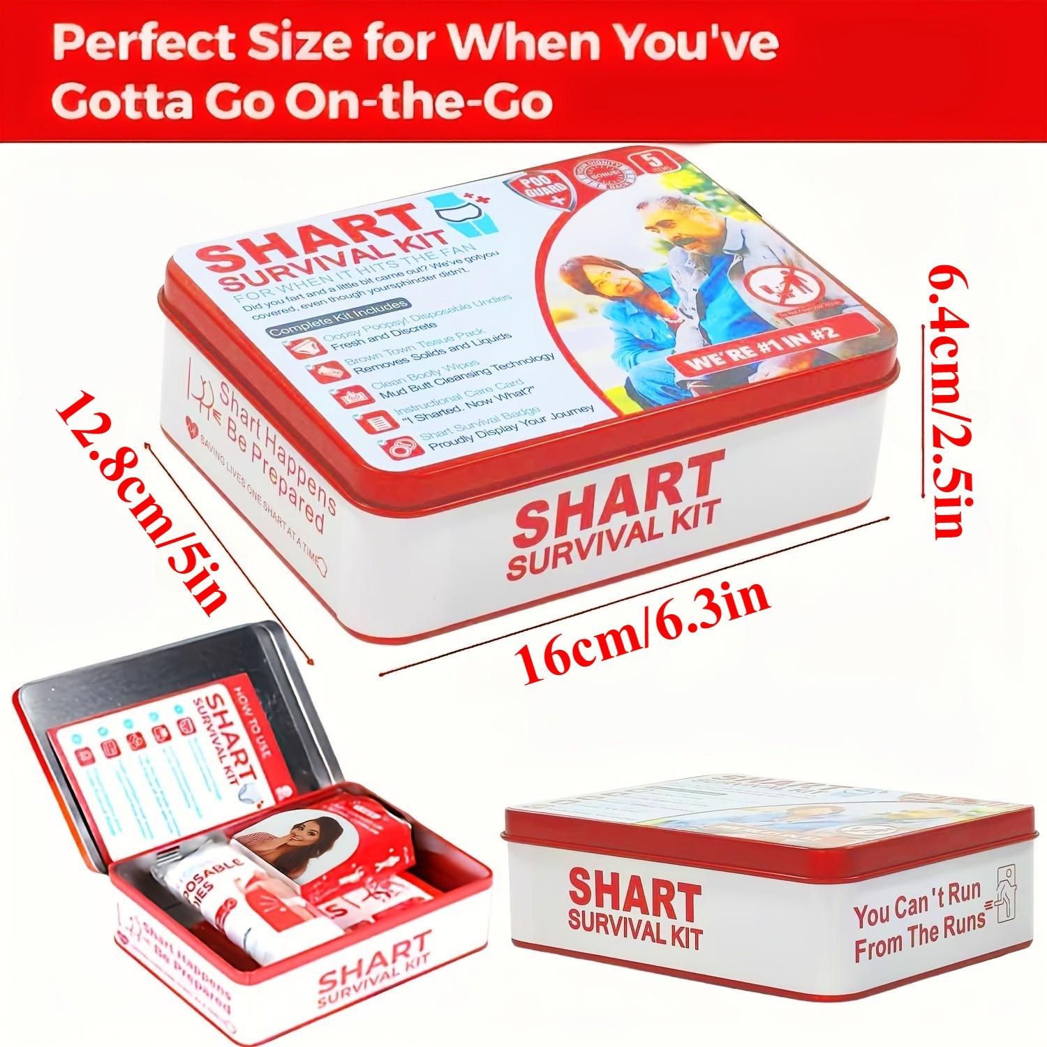 Ultimate Prank Gift Set with Tissue, Disposable Underwear & Fun Badges - White Elephant Party Favors for Friends, Gag Gifts, and Pranksters, Funny Prank Gifts, Playful Design, Humorous Design, Novelty Items, Prank Lovers
