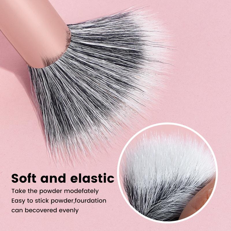 Makeup Brush, Professional Makeup Tool for Blush, Contour, Concealers, Foundation, Powder, Brushes with Soft Bristles and Comfortable Grip for Beginners