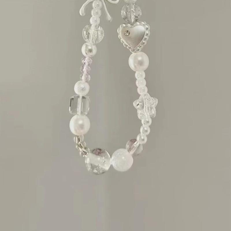 1pc Acrylic (PMMA) Bowknot Phone Chain, CCD Camera Hanging Charm, Fairy Keychain, Electronic Accessories, Mobile Decor, Cell Phone Charm, Phone Lanyard, Phone Decoration