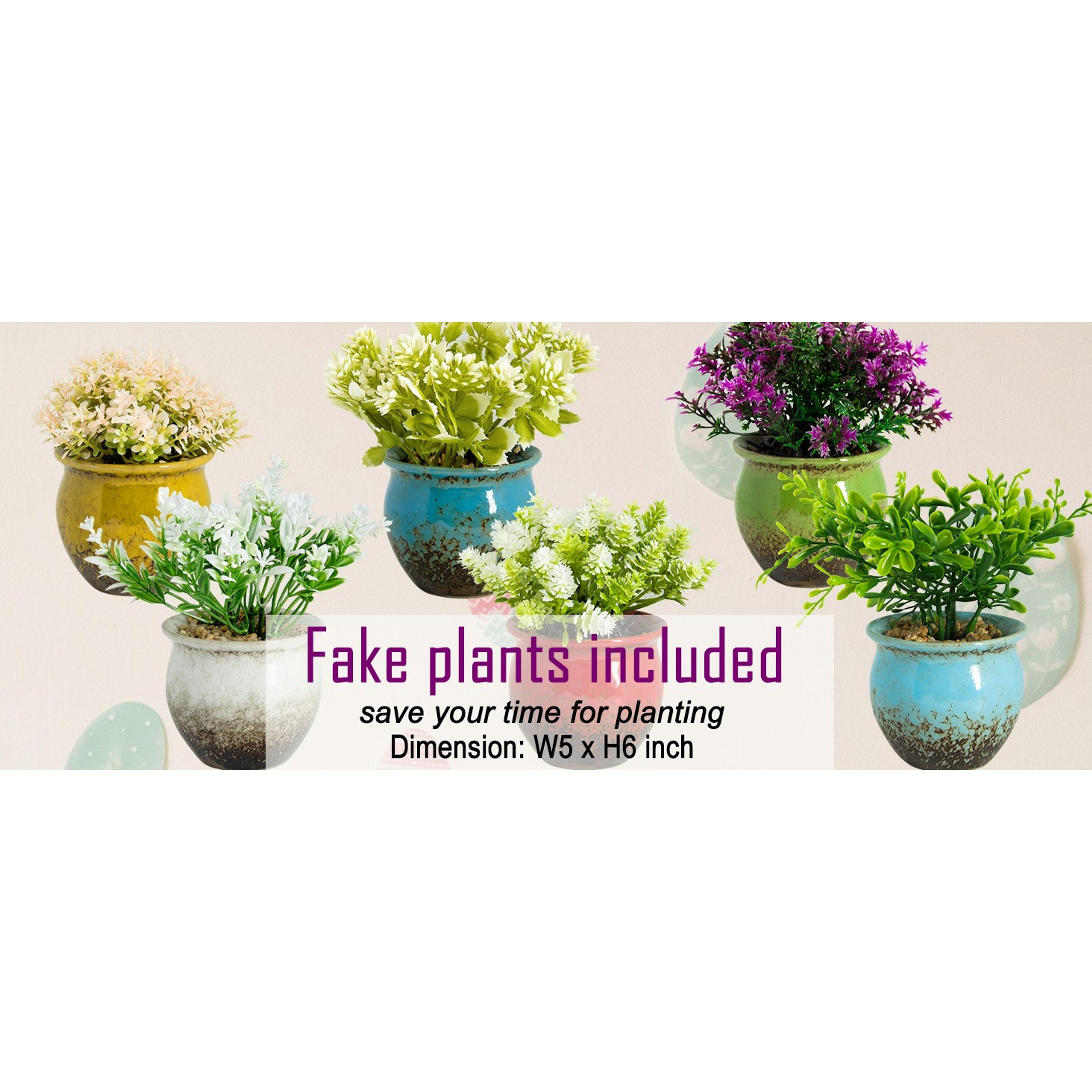Succulent Pots - 11.5 Inch Ceramic Bonsai Pots with Drainage, Large Shallow Succulent Planters for Indoor Outdoor Plants, Round Glazed Cactus Flower Plant Container Bowl Home Desk Decor(Blue)