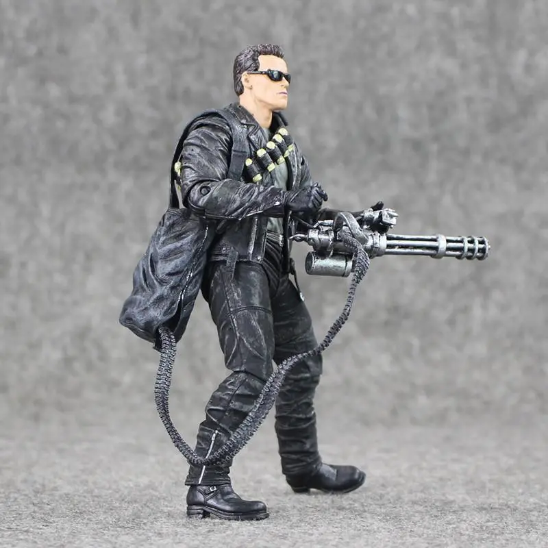 2026 hot item 18CM NECA Terminator 2: Judgment Day T-800 Arnold Schwarzenegger PVC Action Figure Collectible Model Toy Gift Popular toys