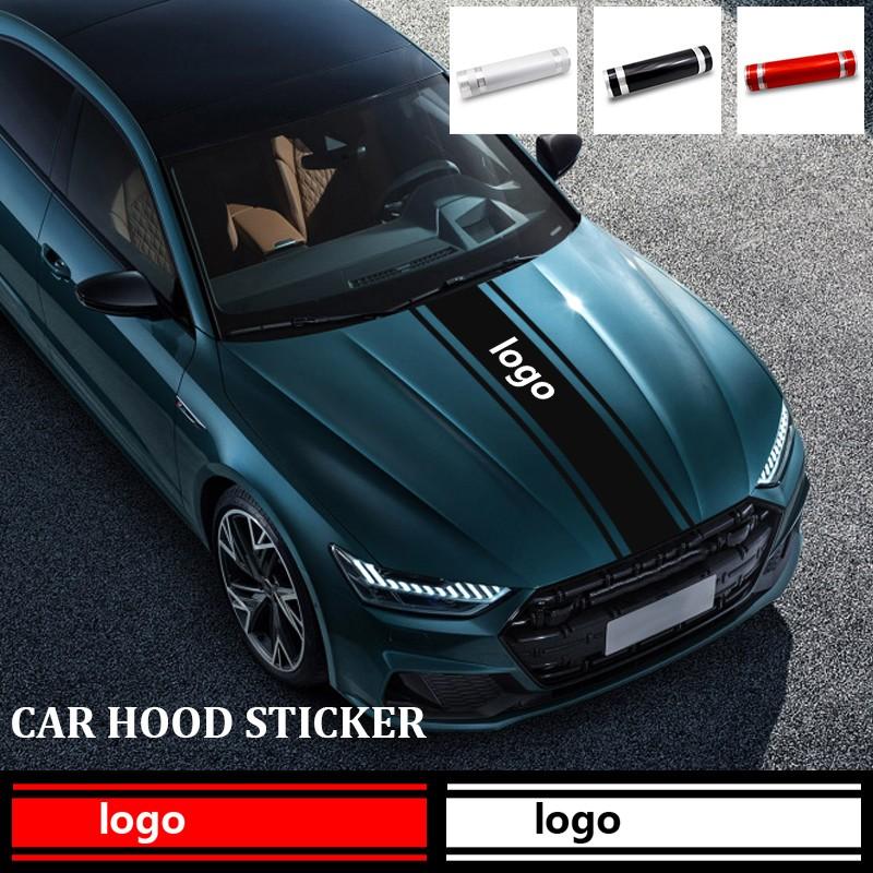 Car Hood Sticker for Sports Look, Custom Waterproof Protection Film for Off-Road Modifications, Unique Cosmetic Accessories for Vehicles