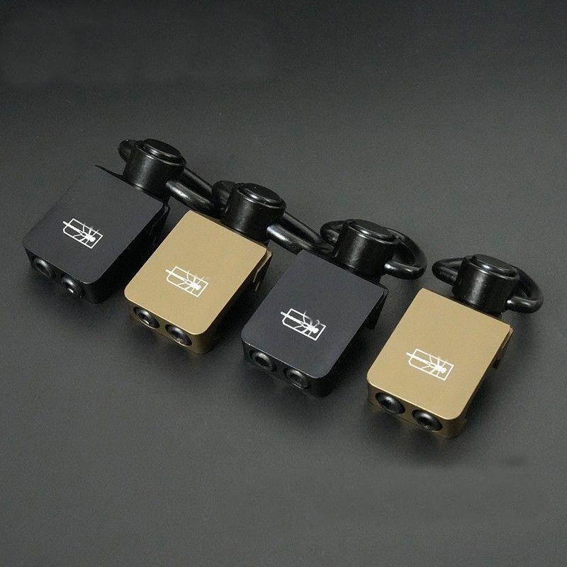 Multi-Purpose Single-Hole Quick-Release Metal Sling Buckle Sling Ring For Outdoor Sports, Camera, Bags & Molle Bags