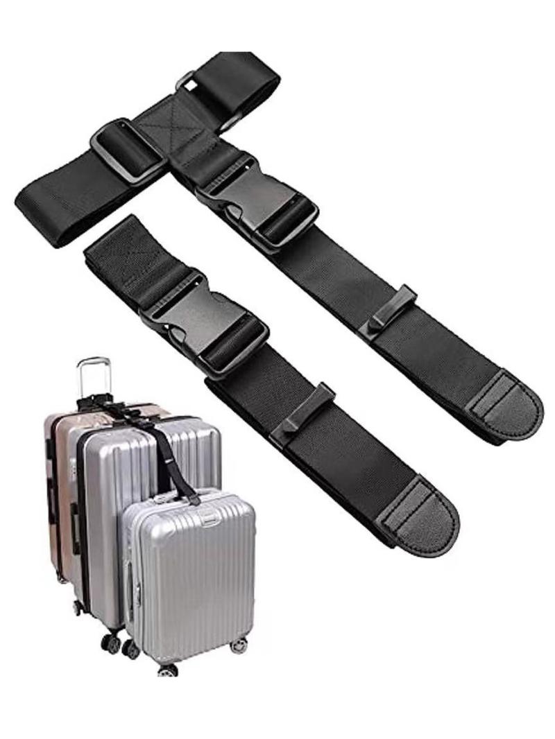 Luggage Strap, Adjustable Packing Belt, Luggage Link Belt, Luggage Rope Strap, Travel Accessories for Men & Women, Traveling Gadgets