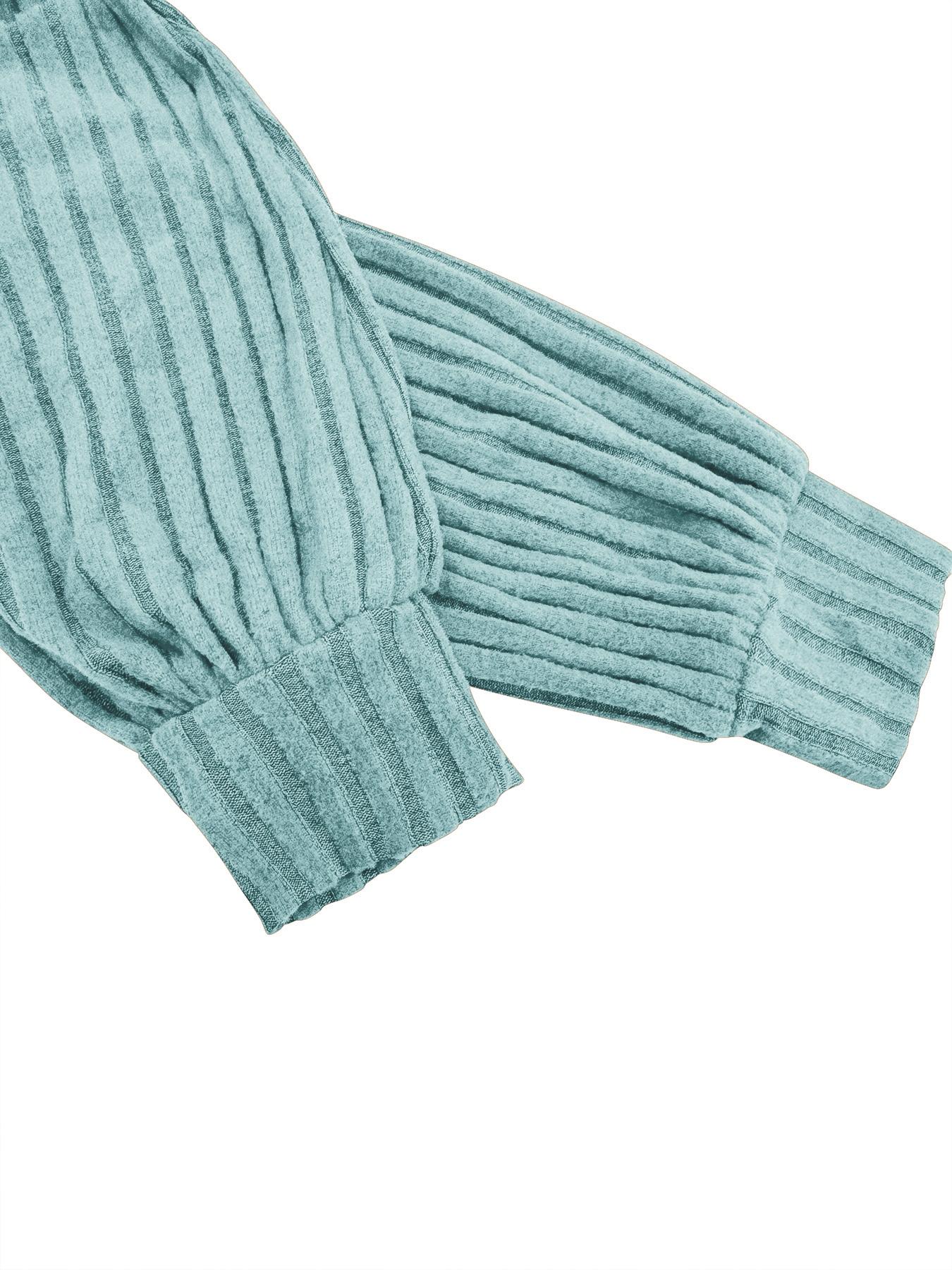 Aliling Elegant Slim-Fitting Long Sleeve Midi Dress with V Neck, Spring & Fall Women's Fashion, Stylish Waist-Tie Knit Dress for Casual Occasions