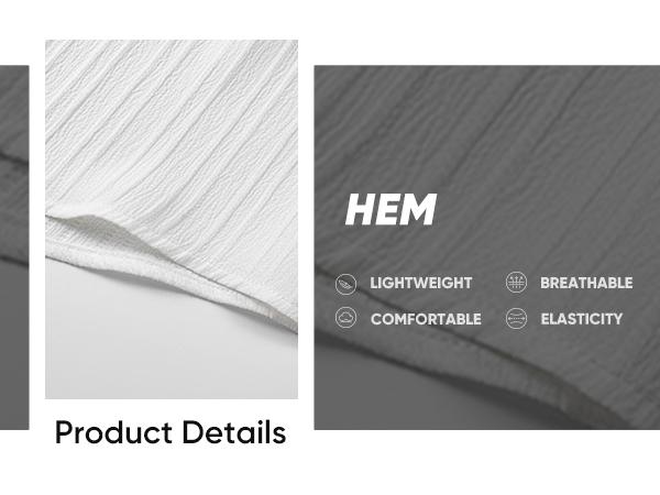 JMIERR Men's Button Down Dress Shirts Textured Long Sleeve Casual Hawaiian Beach Shirt with Pocket