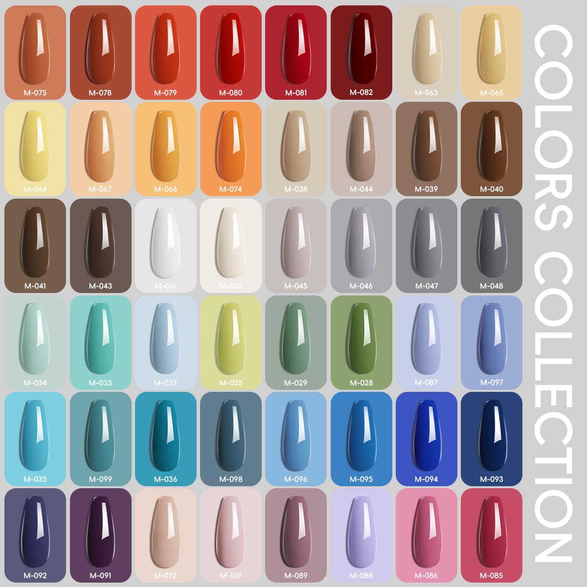 6PCS*15ML 6 Color Set Series New Nail Art Macaron Color Avocado Green and Other Nail Gel 6 Color Set High Saturation Nail Polish Glossy and Bright Fashion Led Gel Firm Salon Quality Nail Art DIY Female Holiday Gift