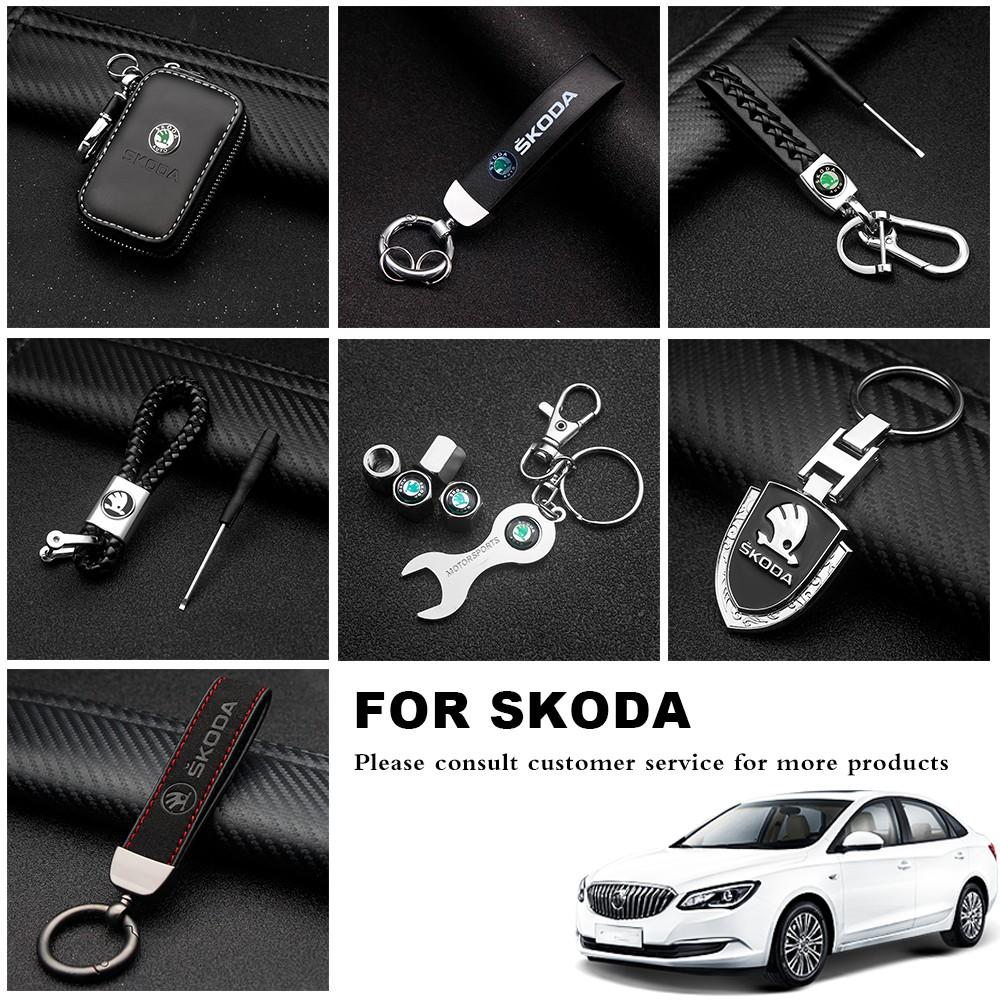 Scoda Keychain/lanyard for All Models, Sporty Customization, Fits Octavia, Superb, Kodiaq, Karoq, Crystal, Xinrui, Etc
