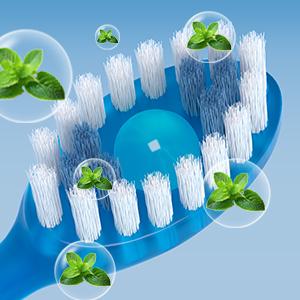 26 PCS 5-in-1 Mini Brushes Disposable Toothbrushes with Toothpaste and Pick, Individually Wrapped, Portable On The Go Toothbrush for Work Travel - 4 Flavors