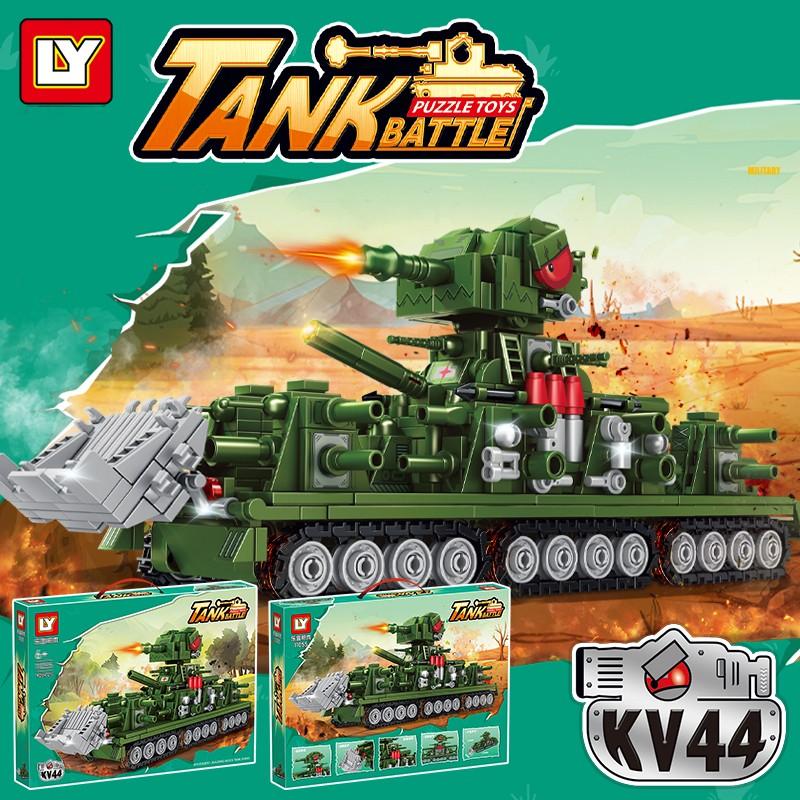 Tank Model Building Toy, Military Vehicle Building Set, Movable Block Model, Home Decor & Party Decoration, Perfect Gift for Boys & Military Enthusiasts