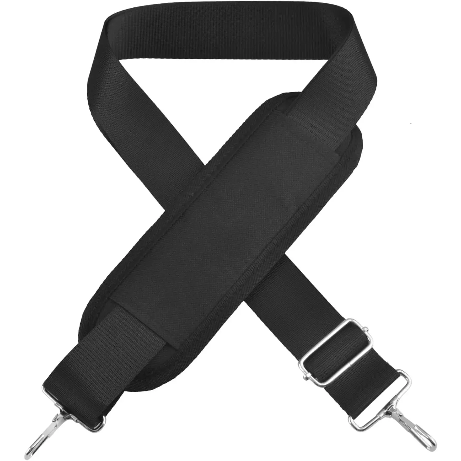 Bag  Strap  Adjustable Strap with Padded Metal Hooks for Crossbody Bags Messenger Bags Laptops