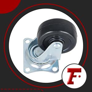 TikTokShopBlackFriday findmall  Swivel Caster Wheels 24 Pack 2 Inch Rubber Base with Top Plate and Bearing