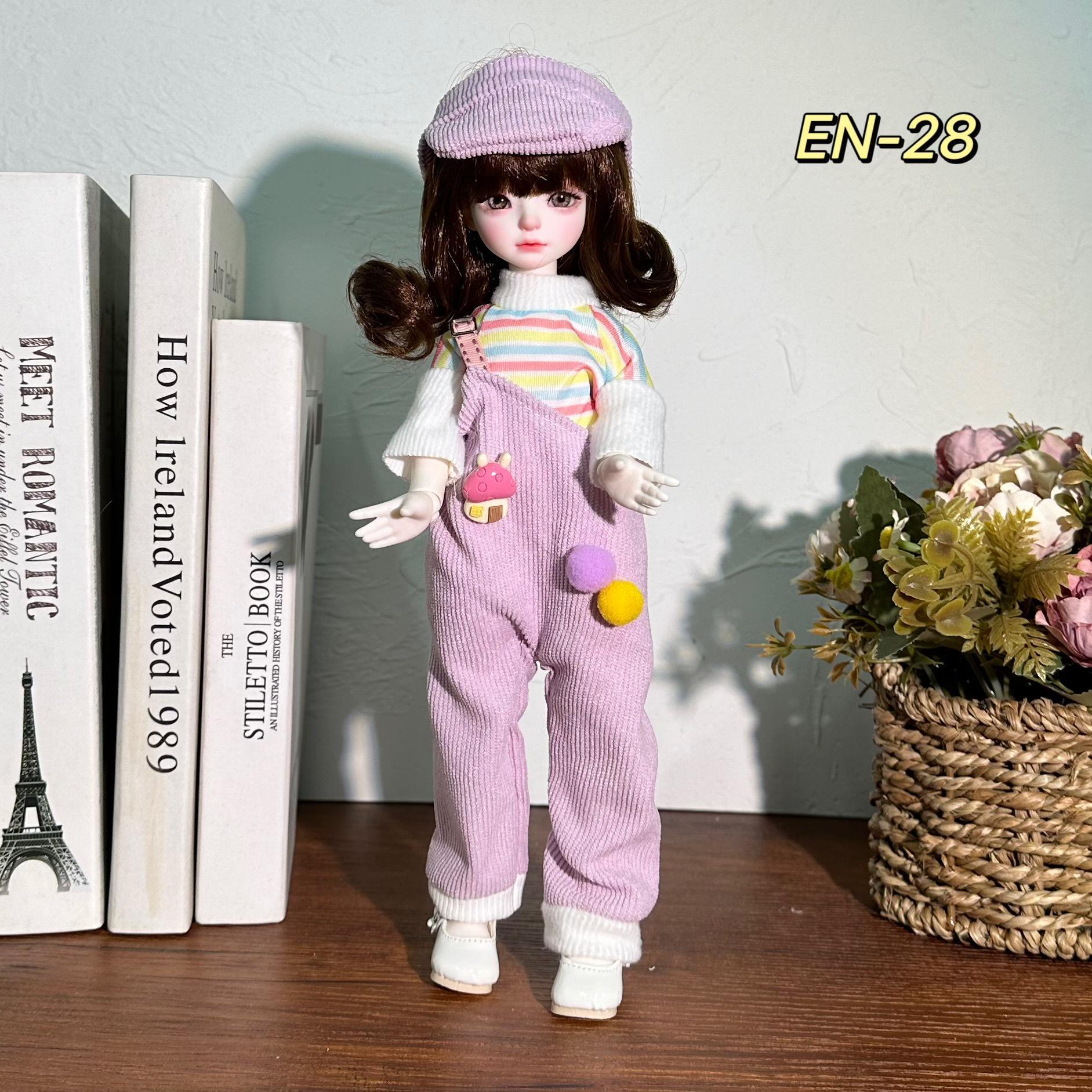 New Winter Suit for 30cm Doll Dress 1/6 BJD Doll Dress