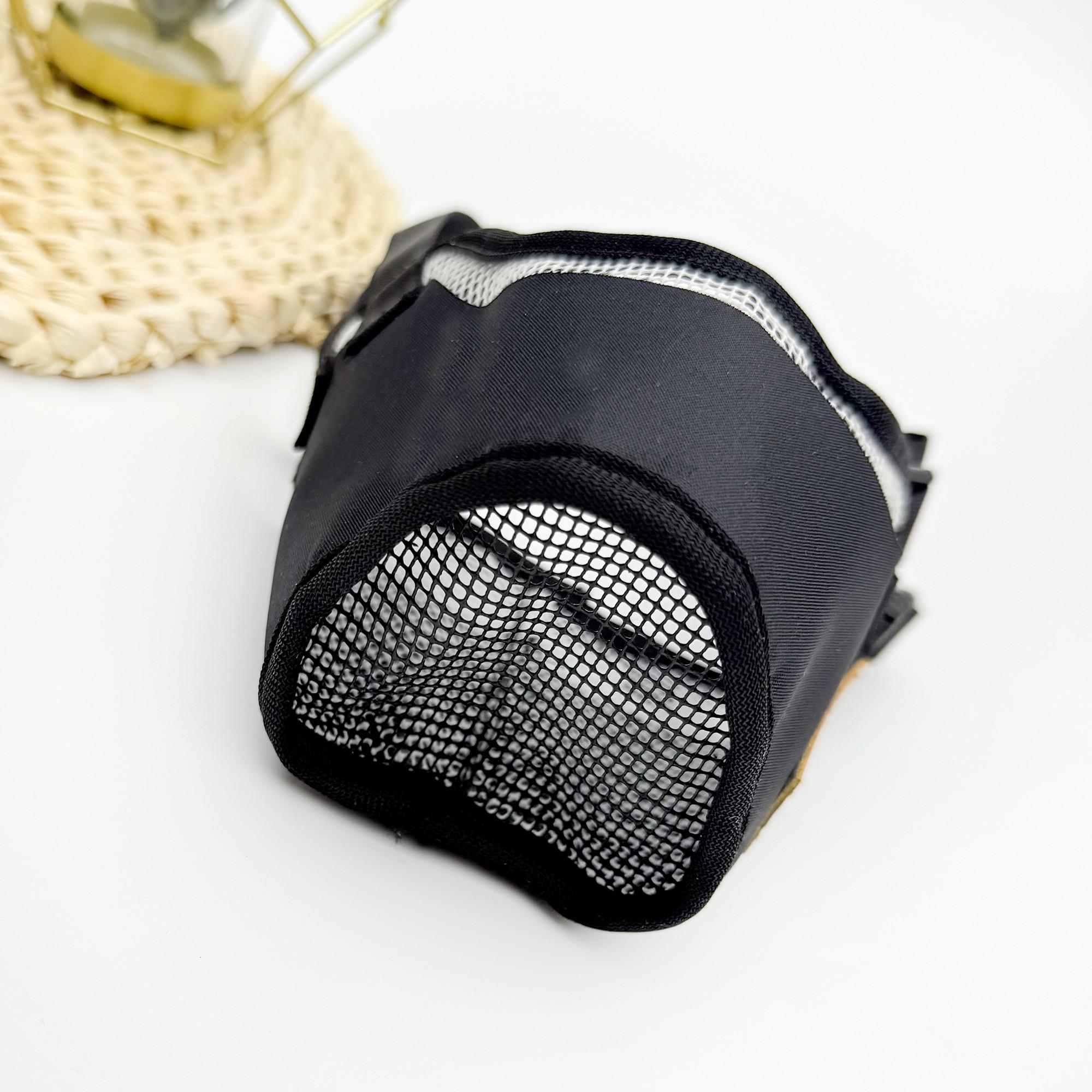 Dog Mouth Cover for Walking, Prevents Chewing and Ingestion, Breathable Nose Mask for Labrador and Golden Retriever, Small to Large Dogs