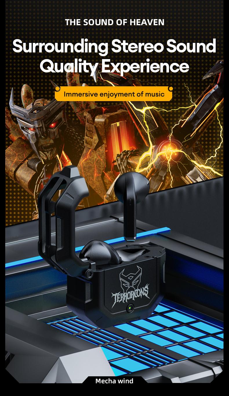 Transformers New Legit TF-T12 Wireless Buletooth Earphone