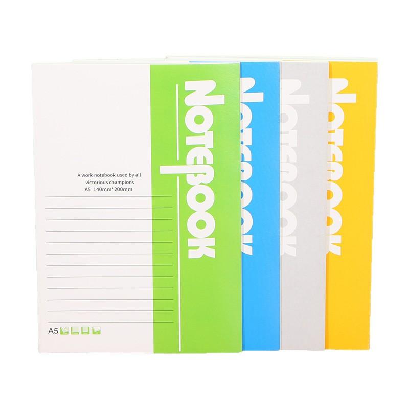 A5 Notebook Inner Pages, Soft Cover Loose-Leaf Journal, Ideal for School, Office, Work, 48 Pages & 68 Pages, Pack of 4