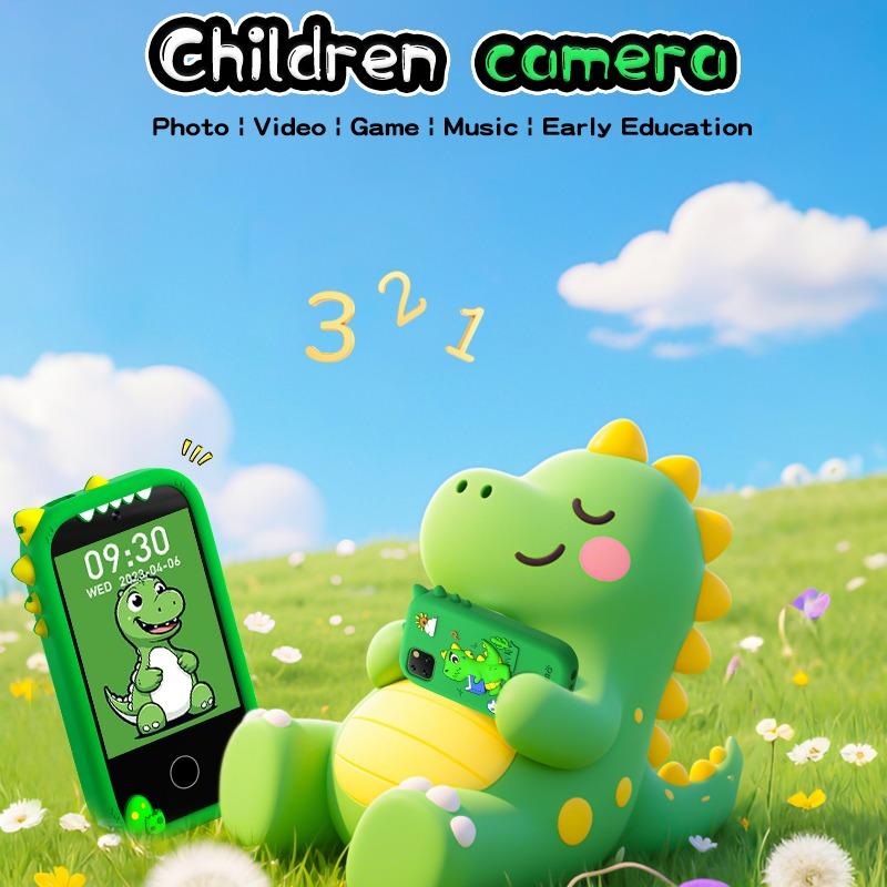 FUFFi-Kids Phone, Cute Horse/dinosaur Design, 2.8 Inch Screen,3MP Camera, Flashlight/picture/voice Recording/learning/games Toy Phone, Learning Tool FUFFi-Kids Phone, Cute Horse/dinosaur Design, 2.8 Inch Screen,3MP Camera, Flashlight/picture/voice Recording/learning/games Toy Phone, Learning Tool