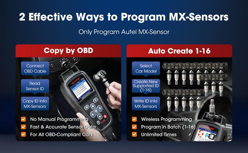 Autel MaxiTPMS TS408S Relearn Tool: TPMS Programming Tool, TPMS Reset, Diagnose, Read, Clear TPMS DTCs, Upgraded of Autel TS408
