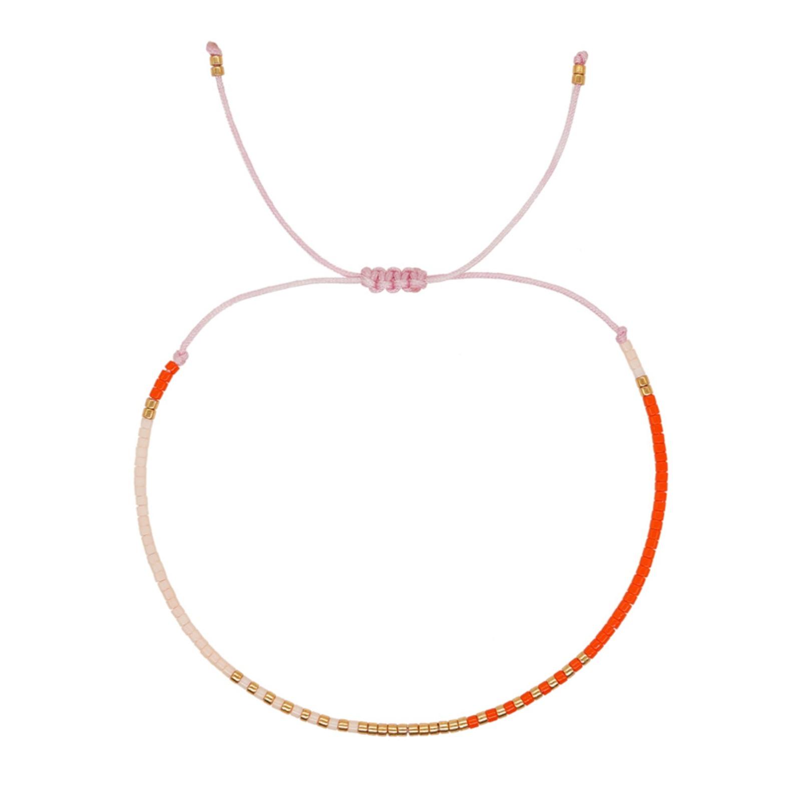 New Arrival Niche & Minimalist Bracelets - Premium-Look Adjustable Sports Wrist Cord, Tiny Seed Beads, Colorful Glass Beads, Sports & Outdoor Accessory, Adjustable Beaded Design, Multicolor Stackable Bracelets