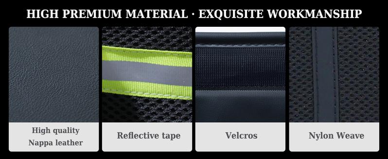 Coverado 30L/70L SUV Trunk Organizer - Waterproof Nappa Leather Collapsible Storage with Lid, Multi Compartments & 2 Straps for Car Accessories Coverado 30L/70L SUV Trunk Organizer - Waterproof Nappa Leather Collapsible Storage with Lid, Multi Compartments & 2 Straps for Car Accessories