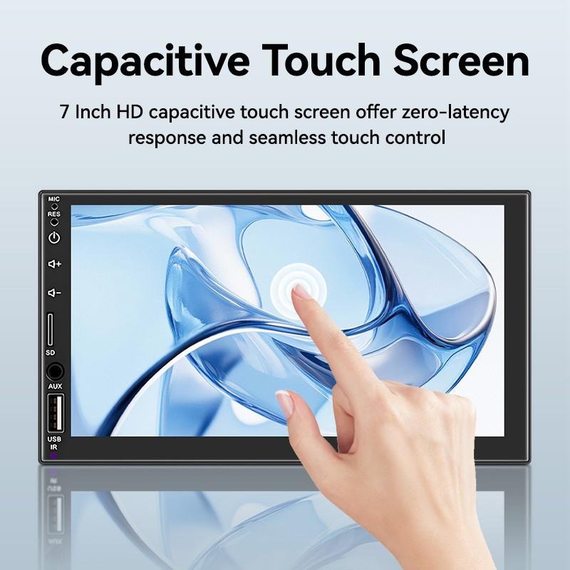 7 Inch 1din Car Multimedia Player, Carplay Display+radio, Car Display Screen, Supports Wired Apple Carplay/android Auto, Steering Wheel Control, Bluetooth-compatible 5.0 7 Inch 1din Car Multimedia Player, Carplay Display+radio, Car Display Screen, Supports Wired Apple Carplay/android Auto, Steering Wheel Control, Bluetooth-compatible 5.0