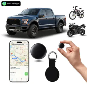 Mini Tracker (for iOS), Wireless positioning tracker - A hidden tracker that tracks children, cars, and pets in real time. Compatible with the 'Find My' feature, no monthly or subscription fees. Ideal for caring for the elderly. Quantity: 1