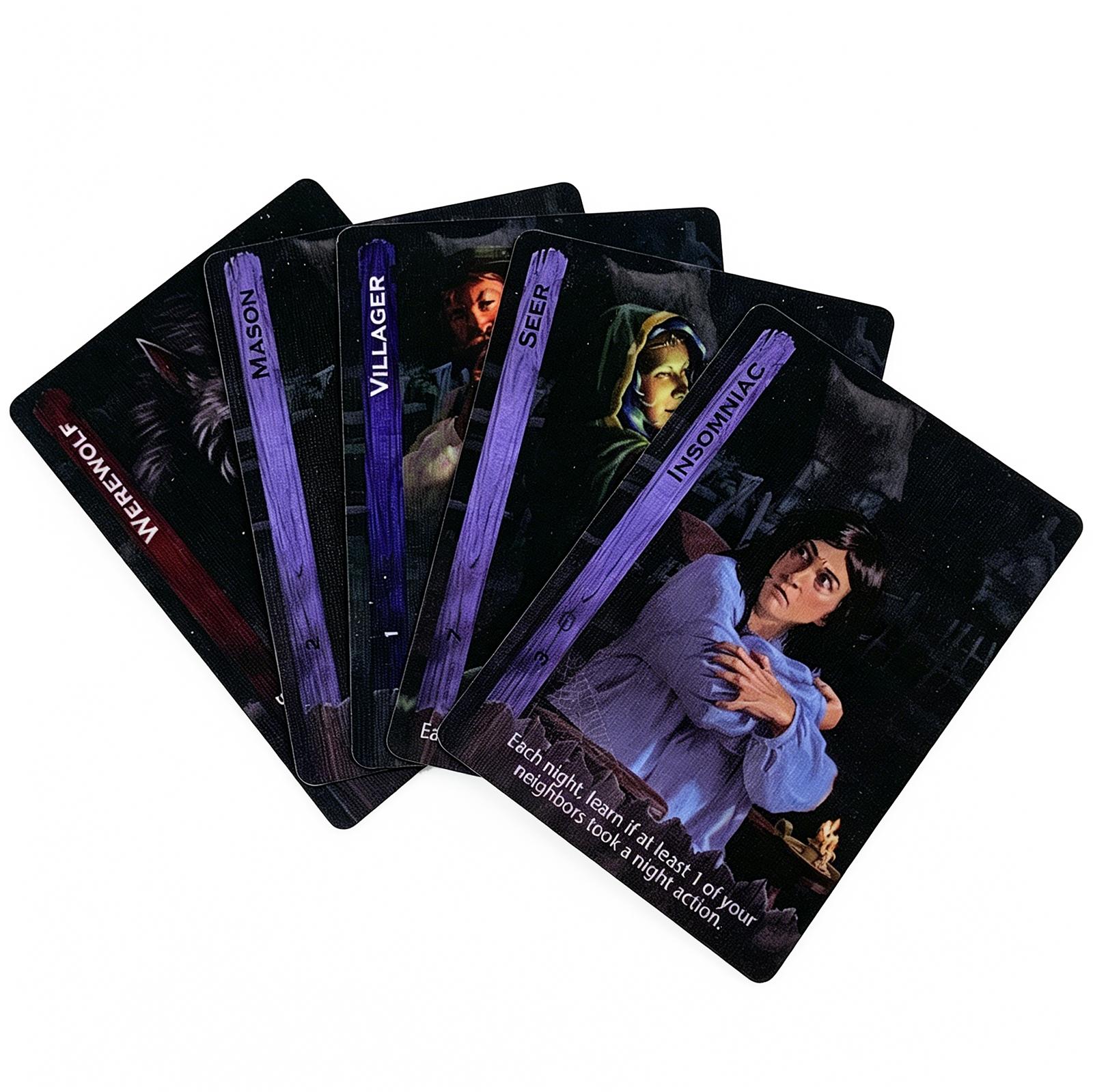 Ultimate Werewolf Card Game Board Game, Multiplayer, Complete Role Manual, Logic & Psychology, Immersive Storyline, Perfect for Parties