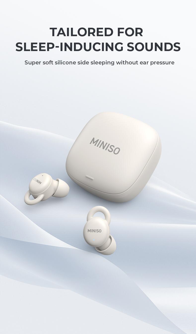 MINISO Mini Invisible Headphones Bluetooth 5.4 True Wireless In-Ear Earphones sport Audio Earbud audifonos bluetooth wireless headphones noise cancelling headphones gamingheadset